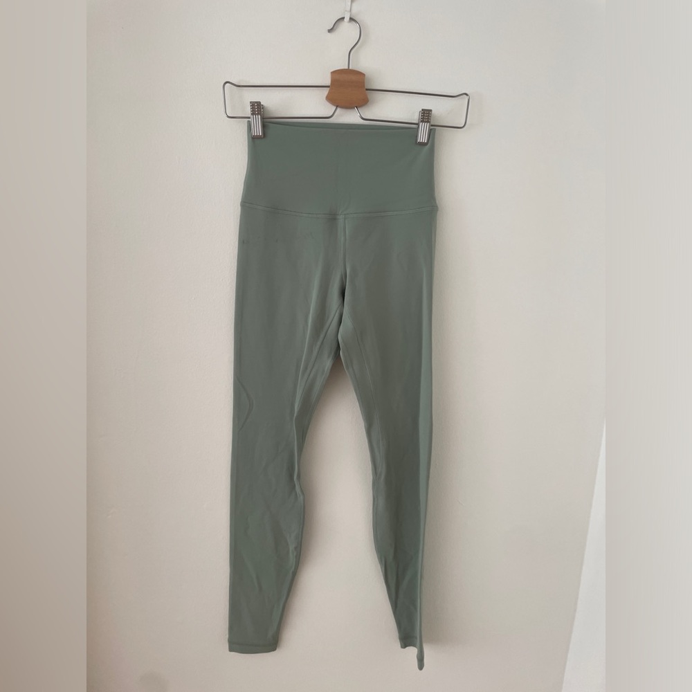 Lululemon High-Waisted Green Leggings